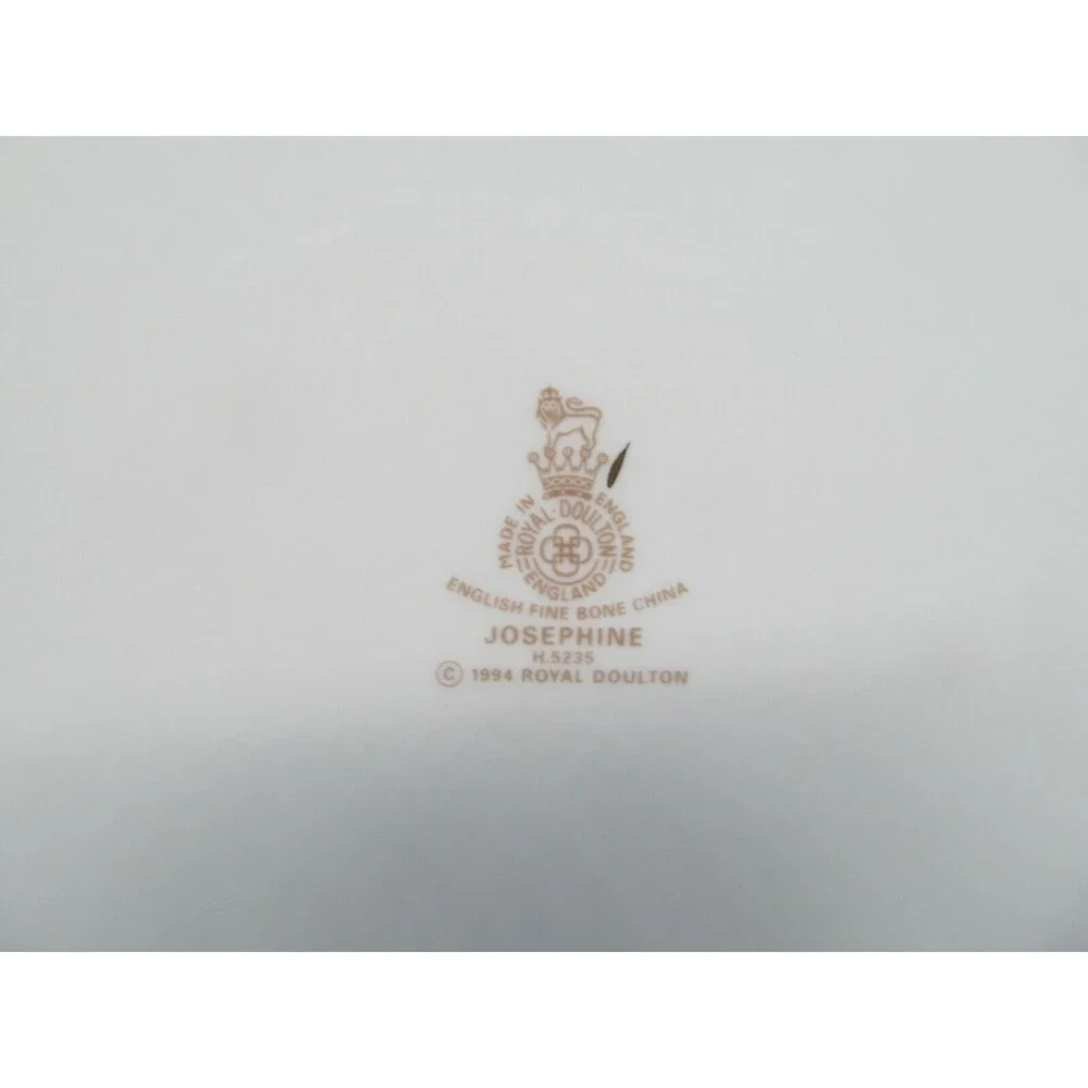 Royal Doulton Josephine Gold Dessert Bread Plates Bundle of 5